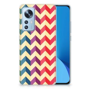 Xiaomi 12 | 12X TPU bumper Zigzag Multi Color