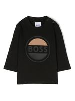 BOSS Kidswear t-shirt en coton à logo imprimé - Noir - thumbnail