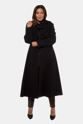 Ulla Popken Jas, licht uitlopend, volledig gevoerd  - Grote Maten