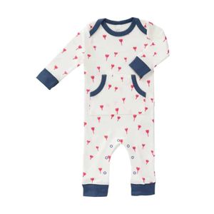 Fresk pyjama zonder voet Tulip red Maat