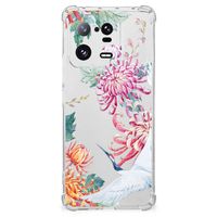 Xiaomi 13 Pro Case Anti-shock Bird Flowers - thumbnail