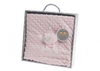 Gamberritos babydeken met knuffelbeer 75 x 100 cm