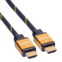 ROLINE GOLD HDMI High Speed Kabel, M/M, 3 m - thumbnail