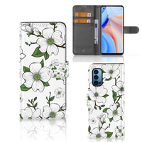 OPPO Reno 4 Pro 5G Hoesje Dogwood Flowers - thumbnail