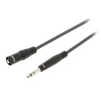 Sweex SWOP15100E30 audio kabel 3 m XLR (3-pin) 6.35mm Zwart