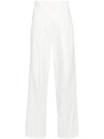 ISABEL MARANT pantalon Staya à coupe droite - Blanc