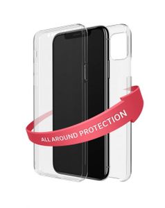 Black Rock 360° Clear Backcover Apple iPhone 12, iPhone 12 Pro Transparant