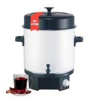 Clatronic® 2in1 machine voor warme dranken & koken met 25L tankinhoud | kookpan voor bijvoorbeeld glühwein of punch | glühweinketel met emaillering & geïntegreerde aftapkraan | 1800W | EKA 3338