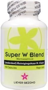 Liever Gezond Super W blend wormwood kruiden (100 vega caps)