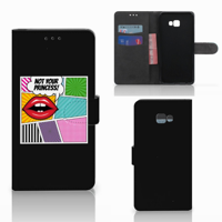 Samsung Galaxy J4 Plus (2018) Wallet Case met Pasjes Popart Princess