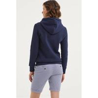 Superdry hoodie met printopdruk nautical navy