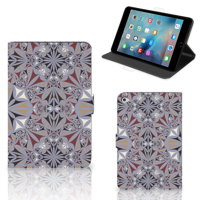 Apple iPad Mini 5 Leuk Tablet hoesje Flower Tiles