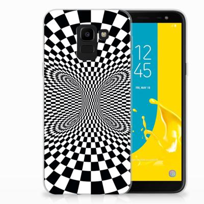 Samsung Galaxy J6 2018 TPU Hoesje Illusie Samsung Galaxy J6 2018 TPU Hoesje Illusie