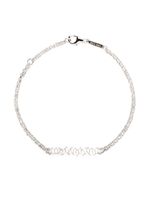 Suzanne Kalan bracelet en or blanc 18ct serti de diamants - Argent