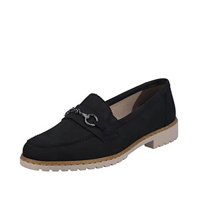 Rieker 51860-14 | Pazifik Leather | Women's Loafer Shoes 40 Pazifik