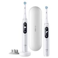 Oral-B iO - 7s - Elektrische Tandenborstels Wit, Duopack