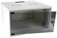 EFB 19 inch 09HE wandbehuizing Basic, diepte 600 mm 1-delig, Flat Pack, RAL9010