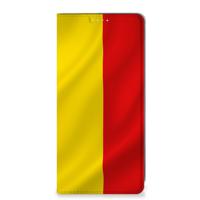 Samsung Galaxy A71 Standcase Belgische Vlag - thumbnail