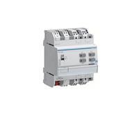 Hager TXA304 Digital Digital & Analoge I/O-module - Digital & Analoge I/O-module (digitaal, ingang, 4 kanalen, 4 kanalen, grijs, 21-32)