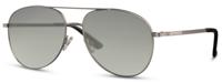 CWI zonnebril piloot unisex cat. 3 zilver/grijs