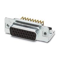 Phoenix Contact VS-15-BU-DSUB-HD-ER 1655140 D-sub female connector 90 ° Aantal polen: 26 Solderen 10 stuk(s)