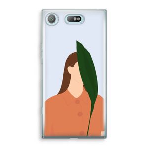 Leaf: Sony Xperia XZ1 Compact Transparant Hoesje