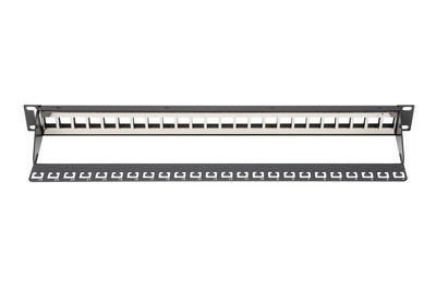 Digitus DN-91411 24 poorten Netwerkpatchpaneel 483 mm (19) Zonder connectoren 1 HE Niet ingericht
