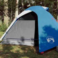 Tent 2-persoons 264x210x125 cm 185T taft blauw