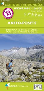 Wandelkaart 13 Aneto - Posets | Rando Editions