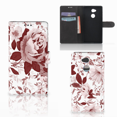 Hoesje Sony Xperia XA2 Ultra Watercolor Flowers Hoesje Sony Xperia XA2 Ultra Watercolor Flowers