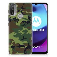 Motorola Moto E20 | E40 TPU bumper Army Dark - thumbnail