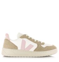 VEJA VEJA - V-10 | ChromeFree leer Beige Leer Lage sneakers Dames - thumbnail