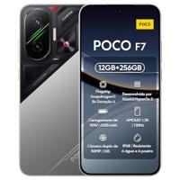 Xiaomi Poco F7 Smartphone, 12 + 256 GB, Sony-camera met 50 MP met OIS, 17,3 cm (6,83 inch) AMOLED-display, 1,5 K bij 120 Hz, Snapdragon 8s Gen 4,Zilver, Oplader niet Inbegrepen