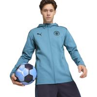 PUMA Manchester City Casuals Vest 2024-2025 Blauw - thumbnail