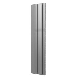 Plieger Designradiator Cavallino Retto Dubbel 1287 Watt Middenaansluiting 200x45 cm Zilver Metallic