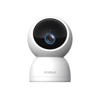 STRONG - Smart Home 5 MP camera voor binnen, beveiligingscamera 1080p met bewegingsalarm, modern en technologisch design, compatibel met wifi 2,4 G en 5 G