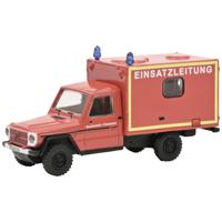 Schuco 452668700 H0 Hulpdienstvoertuig Mercedes Benz G brandweer - thumbnail