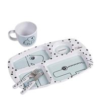 Done by Deer peuter serviesset Happy dots blauw