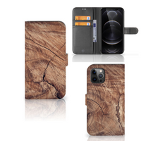 Apple iPhone 12 Pro Max Book Style Case Tree Trunk - thumbnail