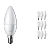 Voordeelpak 10x Philips CorePro LEDcandle E14 B35 5.5W 827 Matt | Vervangt 40W