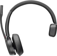 HP Poly Voyager 4310 On Ear headset Bluetooth, Kabel Mono Zwart Headset, Mono - thumbnail