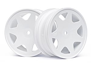 Ultra 7 wheels white 30mm (2pcs)