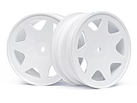 Ultra 7 wheels white 30mm (2pcs) - thumbnail