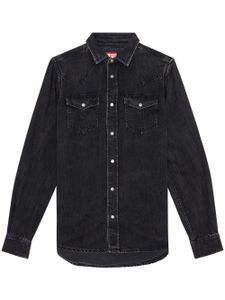 Diesel chemise D-Vega en jean - Noir