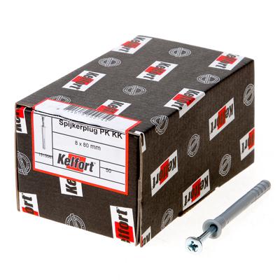 Spijkerplug philips platverzonken kop 8 x 80mm Spijkerplug philips platverzonken kop 8 x 80mm