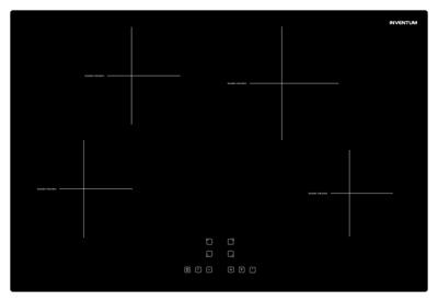 Inventum IKI7710 kookplaat Zwart Ingebouwd Zone van inductiekookplaat 4 zone(s) Inventum IKI7710 kookplaat Zwart Ingebouwd Zone van inductiekookplaat 4 zone(s)