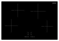 Inventum IKI7710 kookplaat Zwart Ingebouwd Zone van inductiekookplaat 4 zone(s)