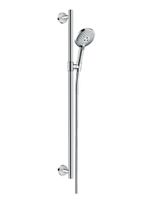 Hansgrohe Raindance Select S doucheset met glijstang 90cm waterbesparend chroom