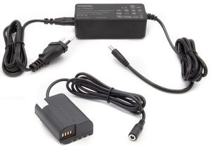 ChiliPower Netadapter DR-BLK22 voor Panasonic - plus DMW-BLK22 dummy accu - Adapter Kit