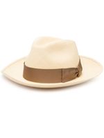 Borsalino trilby à détail de nœud - Tons neutres